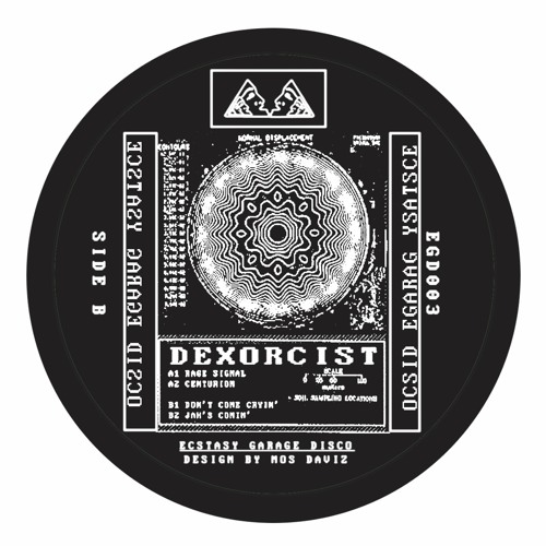 PREMIERE: Dexorcist - Centurion (Ecstasy Garage Disco)