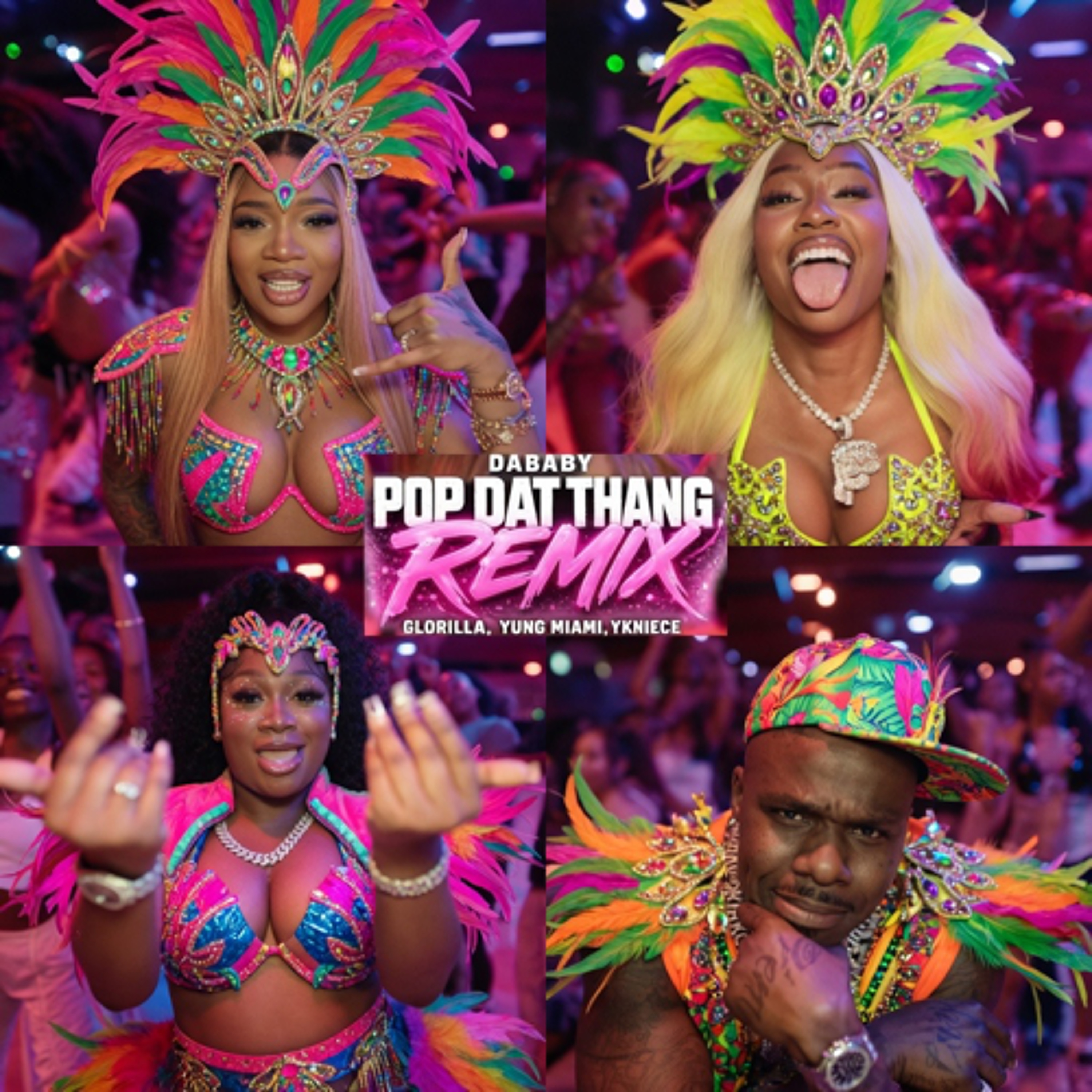 DaBaby - POP DAT THANG ft Glorilla, Yung Miami & YKNIECE Remix Voice - Cyah Behave (D Ninja X Muv Roadmix) (Soca 2026)
