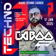 #186 CABOO - TECHNO ZAGREB 001 2025