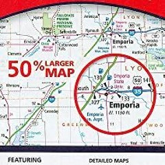 [ACCESS] [KINDLE PDF EBOOK EPUB] Easy To Read: Kansas State Map by  Rand McNally 💑