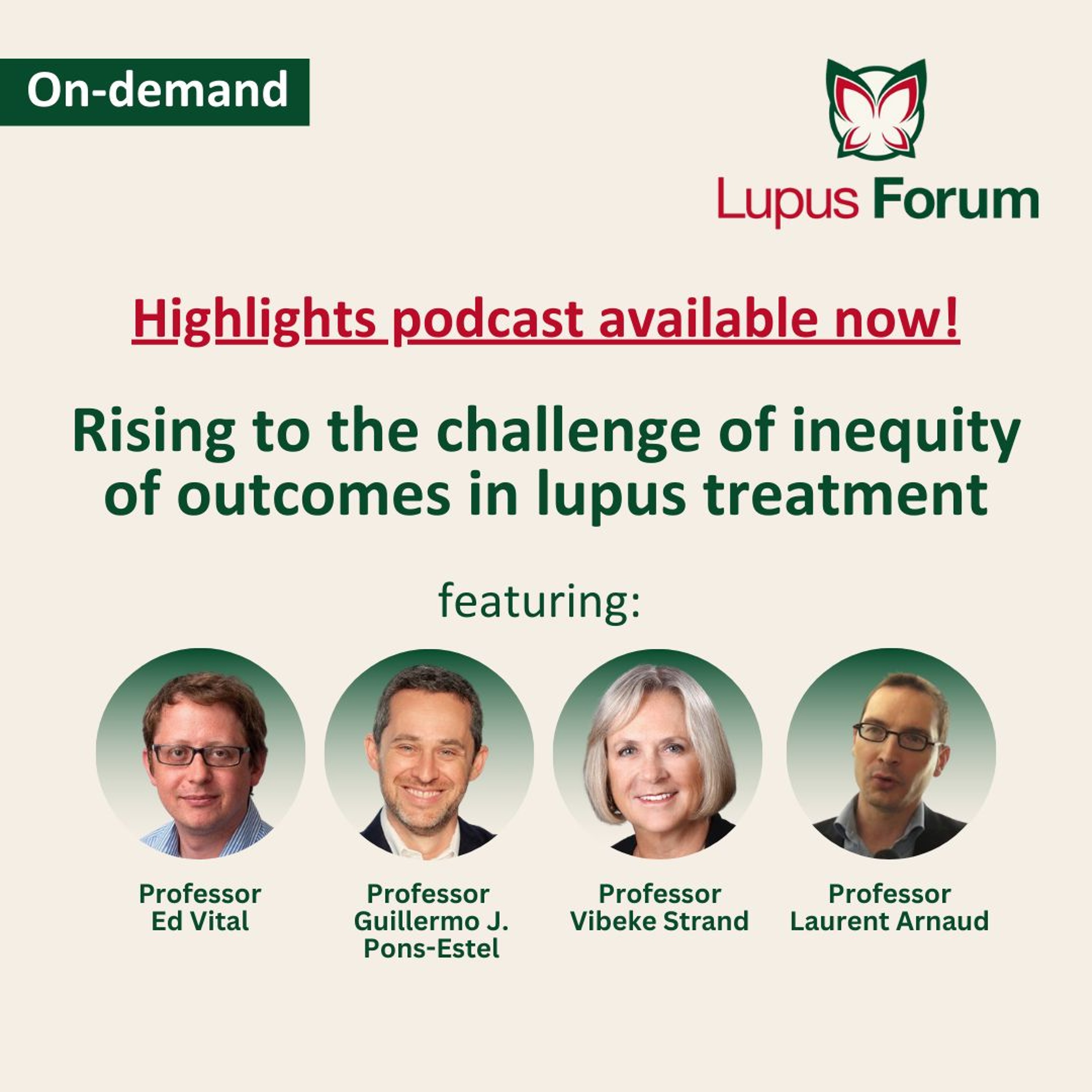 Rising to the challenge of inequity of outcomes in lupus treatment
