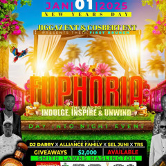 Euphoria Brunch Promo mixed by Selector Shaqq & DJ Junior Rass 1st Jan, 2025