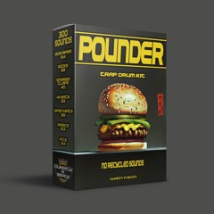 Pounder Trap Drum Kit (PREVIEW) - Durrty R Beats