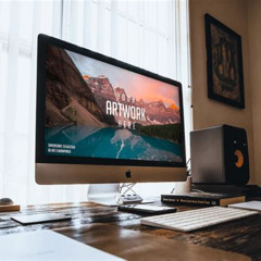 Computer Anzeigen Mockup Free Kostenlos Downloaden