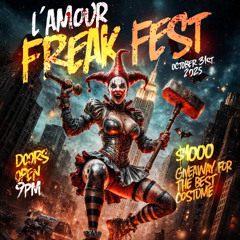 L'AMOUR 🎃👻 FREAK FEST 👻🎃 HALLOWEEN PARTY 2025 HIP HOP DANCEHALL SOCA PROMO MIX