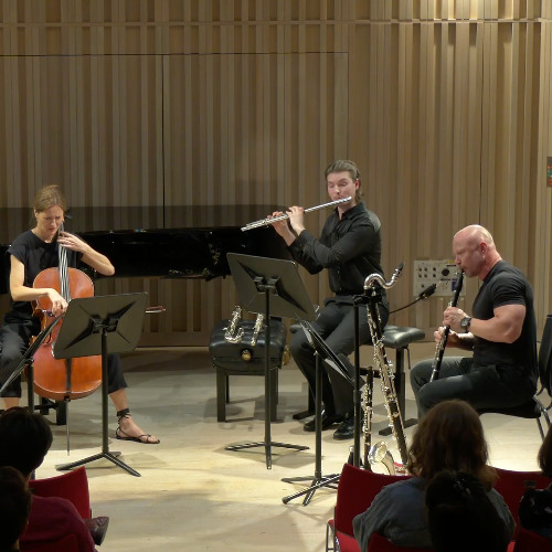 Quasi una Fuga (for flute, clarinet, violin and cello)