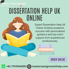 Top-Rated Dissertation Help UK Online