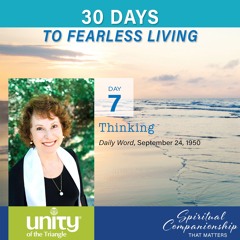 30 Days of Fearless Living: Day 7 I Rev Meemie I Unity of the Triangle I April 7 2020