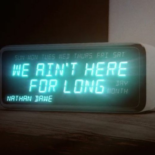 WE AIN'T HERE FOR LONG / NATHAN DAWE  / RMX COMP.