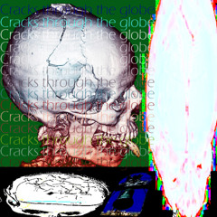 Cracks through the globe
