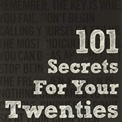 [Free] PDF 💙 101 Secrets For Your Twenties by  Paul Angone [EBOOK EPUB KINDLE PDF]