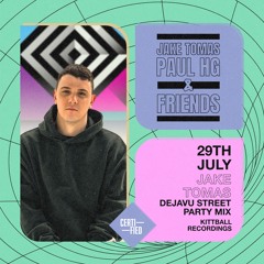 ▶ Jake Tomas / Paul HG & Friends ft. Jake Tomas Live At DEJA VU Street Party 4th June 2022  ▶