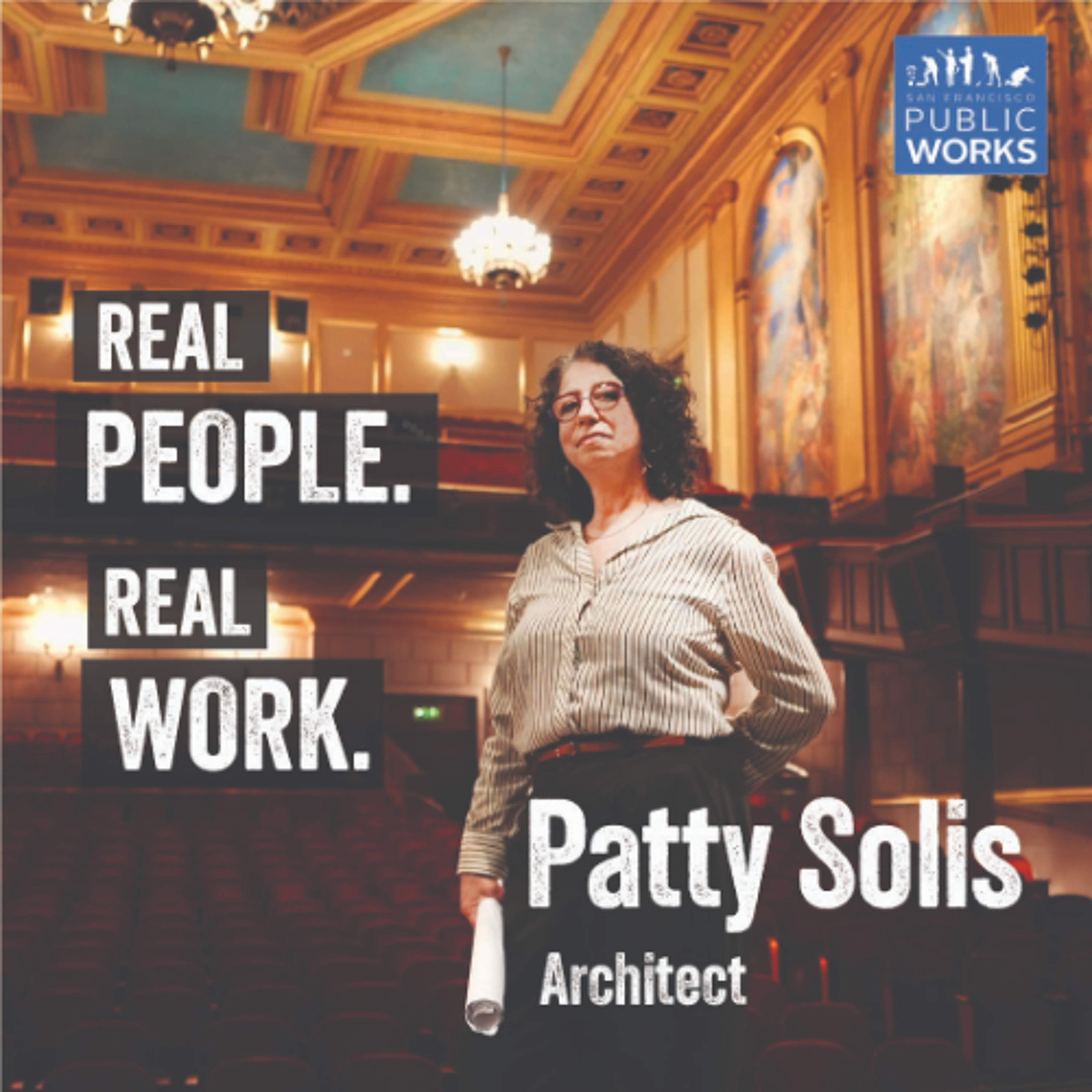 Patty Solis - Real People. Real Work. episode artwork