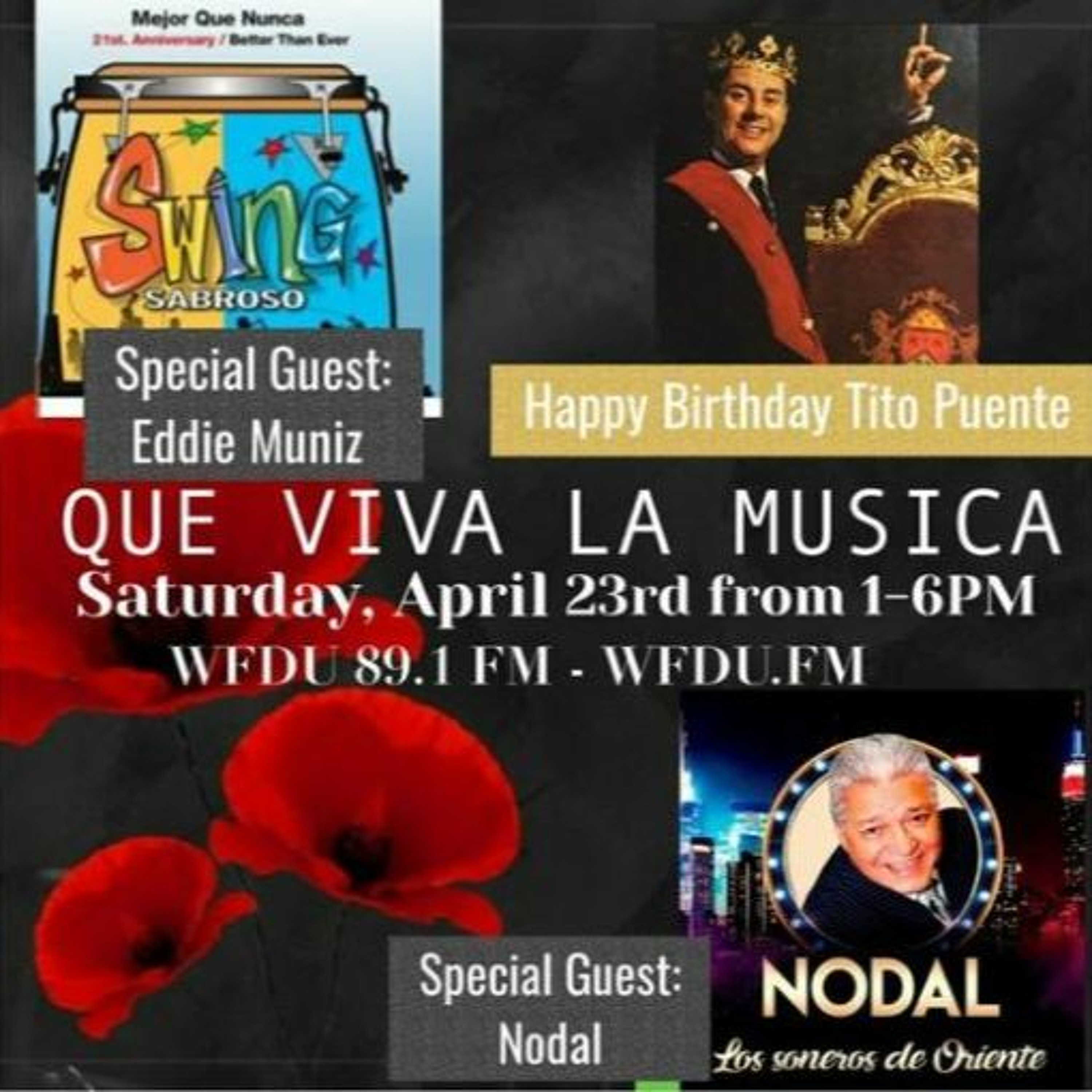 QVLM - Tito Puente - Swing Sabroso - Nodal & Los Soneros De Oriente- April 23, 2022