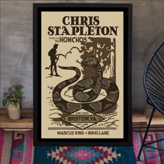 Chris Stapleton 6-7-2024 Jiffy Lube Live Bristow VA Poster