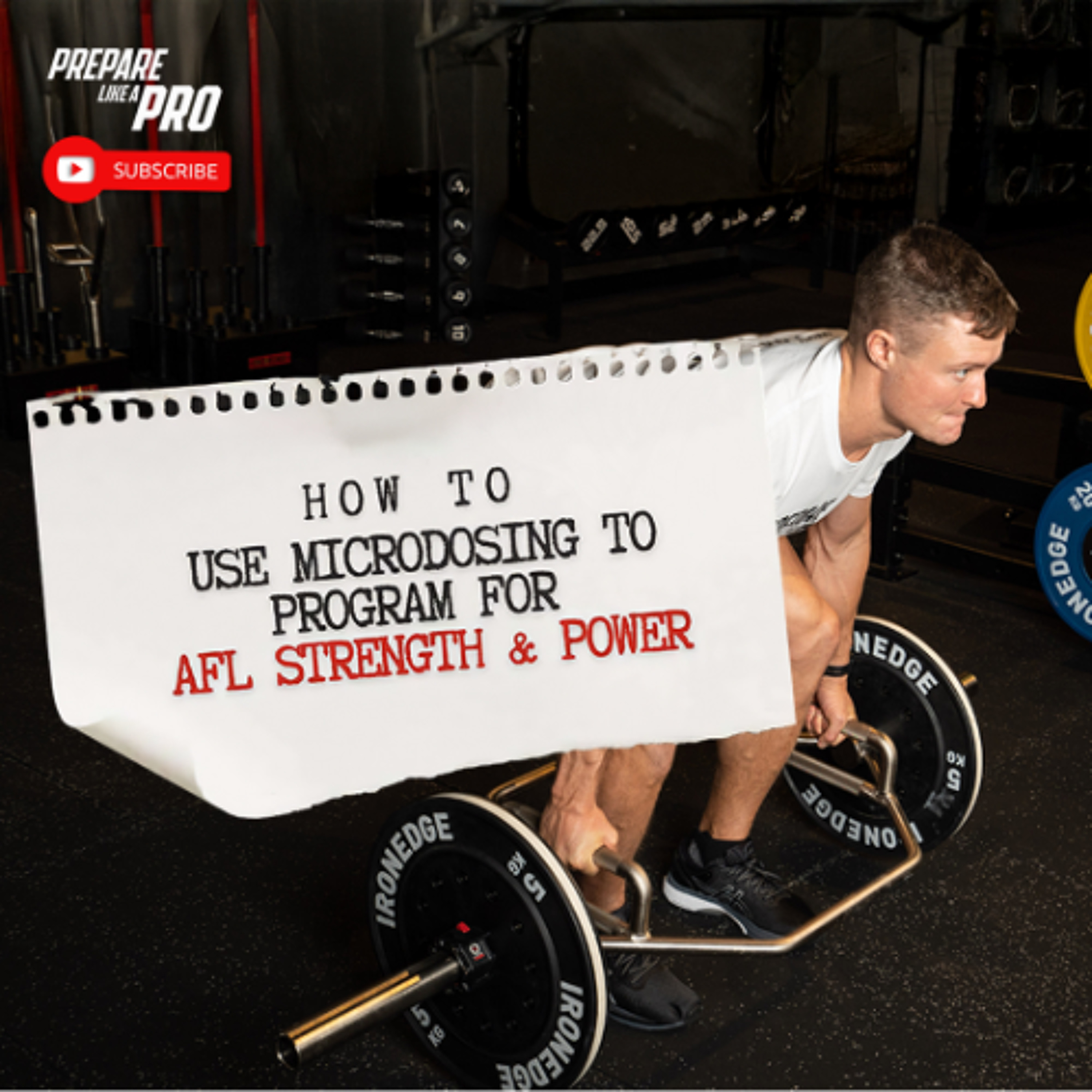#147 - How to Use Microdosing to Program for AFL Strength & Power