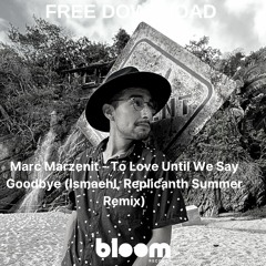 FREE DOWNLOAD: Marc Marzenit - To Love Until We Say Goodbye (Ismaehl, Replicanth Summer Remix)