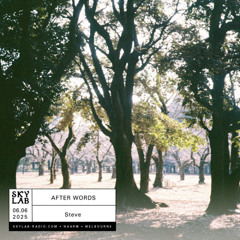 Skylab Radio - After Words ep 14 with Steve