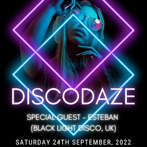 DiscoDaze B2B Black Light Disco - Live @ Itty Bittys, Waterford, 24.09.22