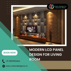 Modern Lcd Panel Design For Living Room