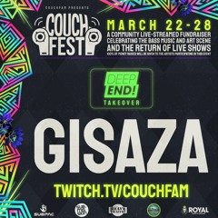 Gisaza // CouchFest 2021: a Bass Music and Art Community Fundraiser