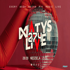 Dj Matys - Live on Mainstage ''274 [LIVE UP] (28.09.2025) up by PRAWY