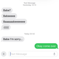 Tom Frane - "Babe I'm Sorry..."