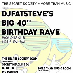 DJ G @ The Secret Society Secret Session #3 3rd October 2021