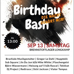 FLASCHENGEIST @  REDTRAXX BIRHDAY BASH 13.09.2025 @BRENNSTOFFLAGER LONGKAMP