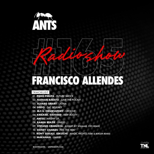 ANTS Radio Show 165 hosted by Francisco Allendes