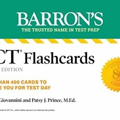 &ACT Flashcards, Fourth Edition: Up-to-Date Review (Barron's Test Prep) BY James D. Giovannini