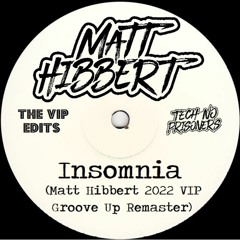 Faithless - Insomnia (Matt Hibbert Groove Up) 2022 REMASTER