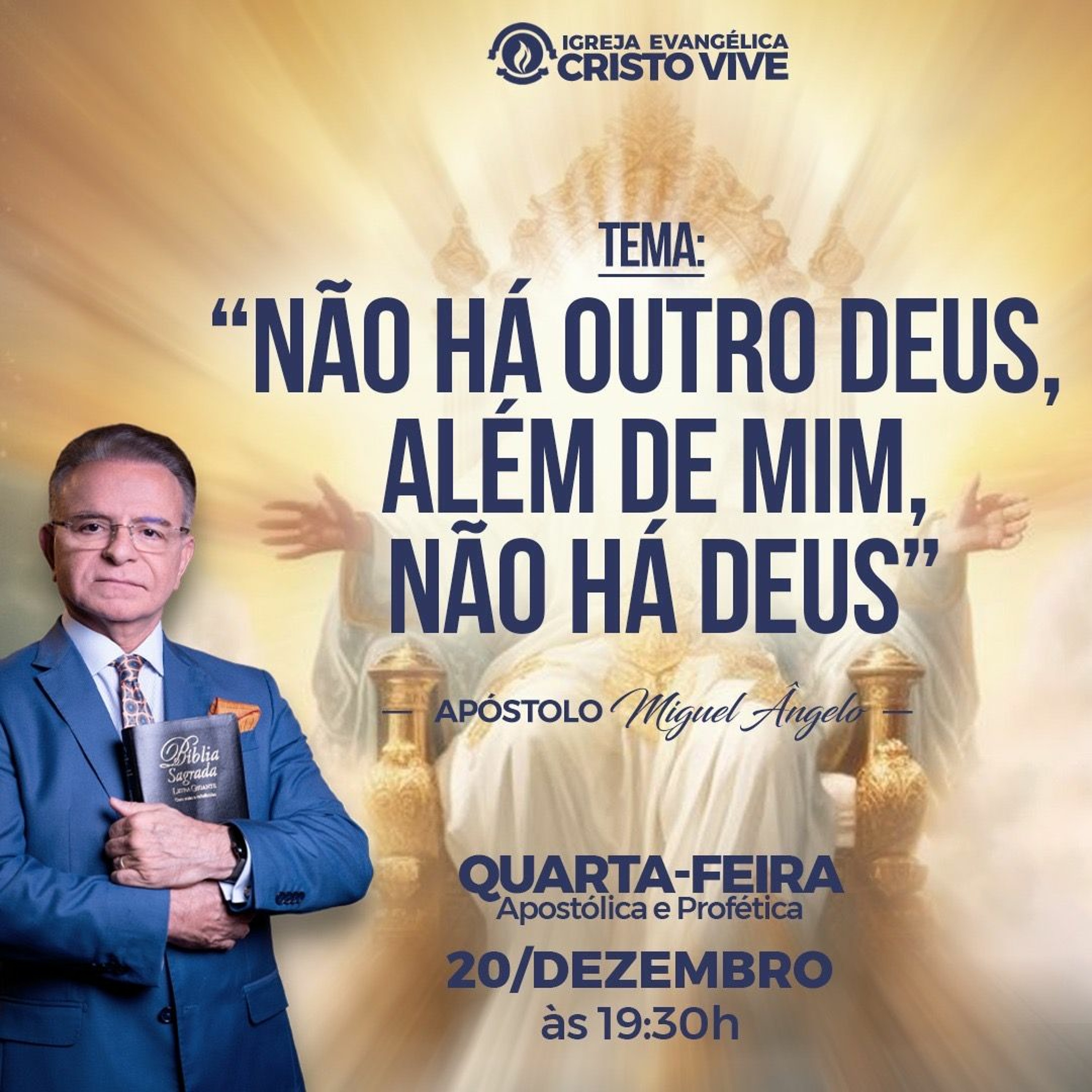 Igreja Evangélica Cristo Vive - Ap. Miguel Ângelo