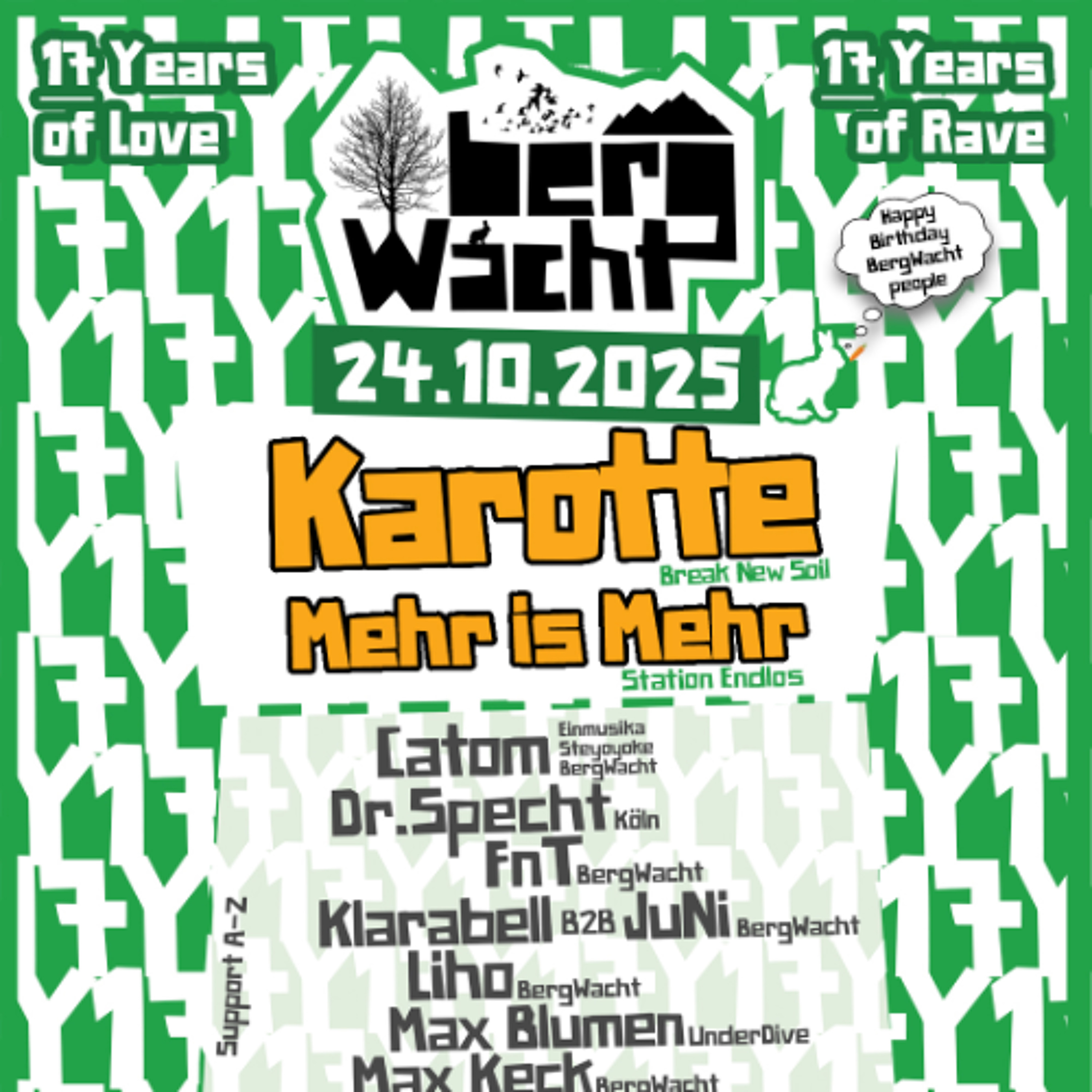 Liho b2b Max Blumen @ 17 Jahre BergWacht Artheater Cologne 24.10.2025 episode artwork