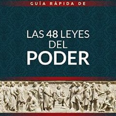 ??pdf^^ ⚡ Guía rápida de Las 48 leyes del poder (Spanish Edition)     Paperback – April 1, 2020 eb