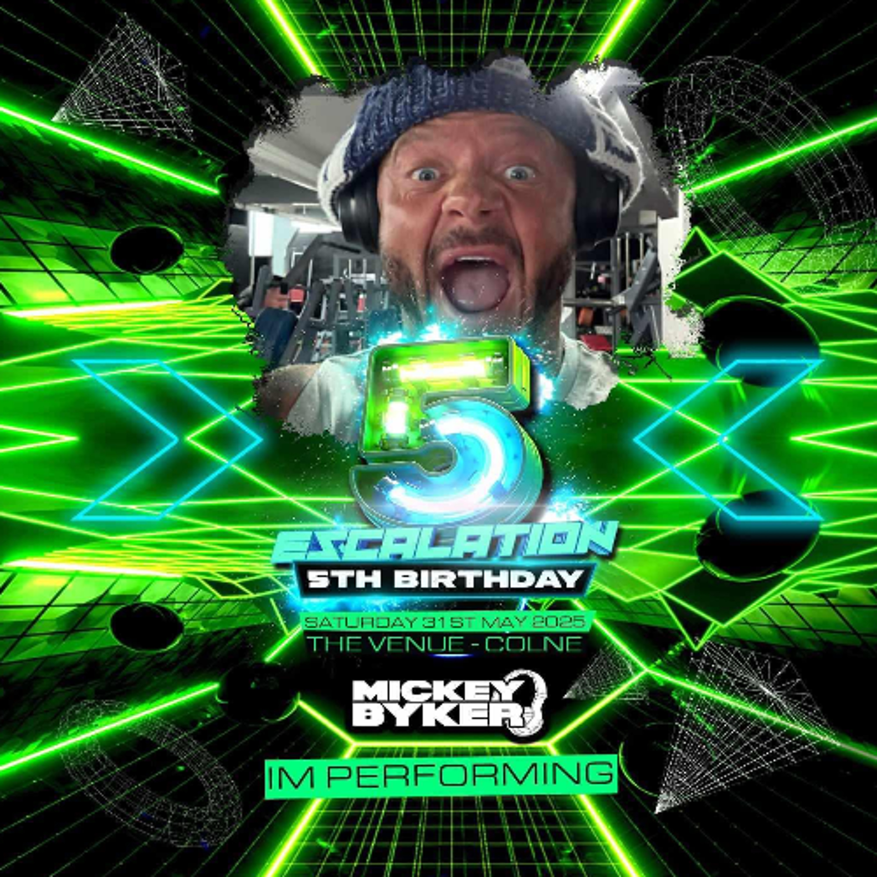 Dj Mickey Byker Escalation 5th Birthday Promo episode artwork