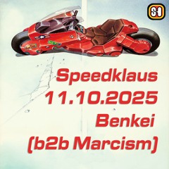 Live Recording @ Speedklaus Set 11.10.2025 // Benkei (b2b Marcism)