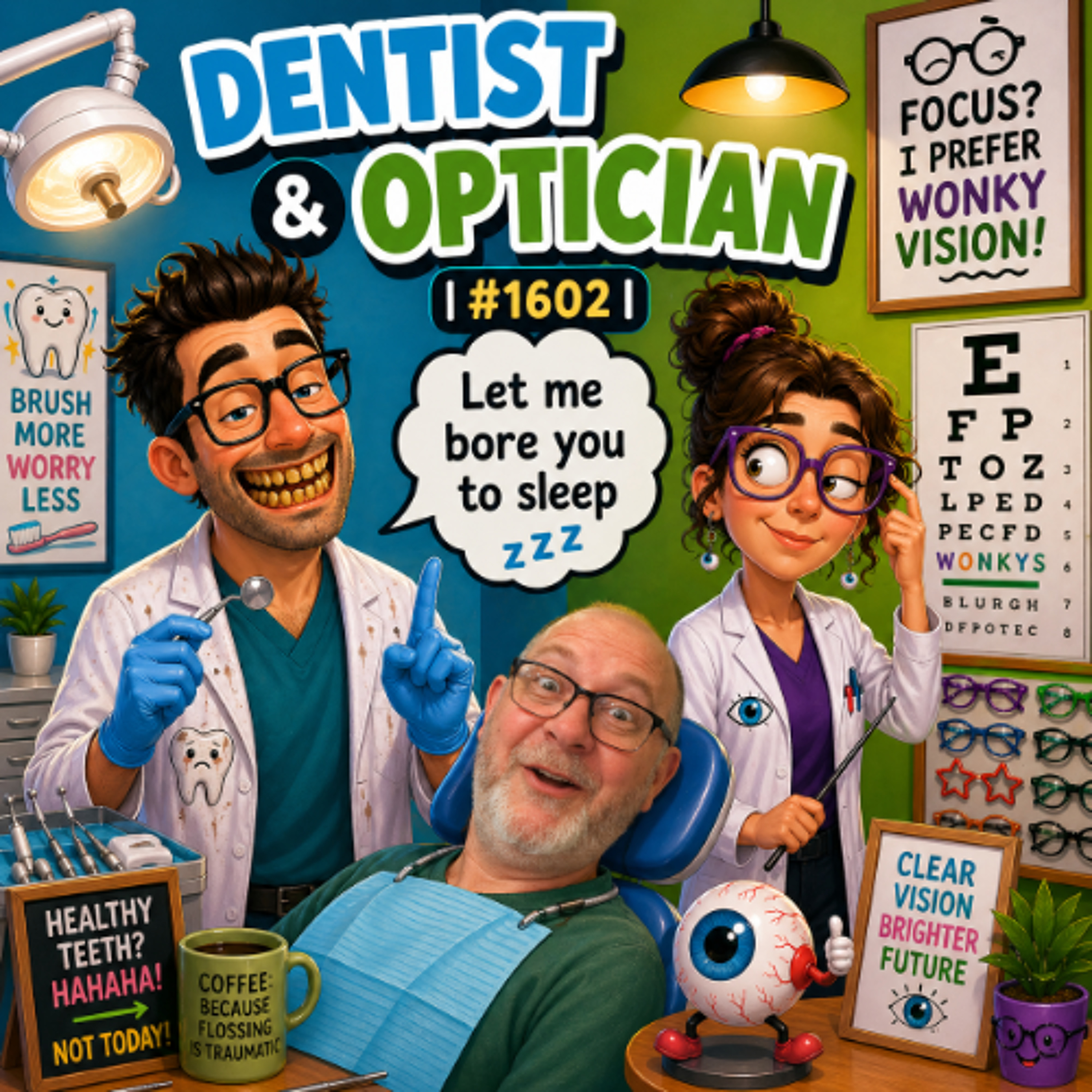 (Overnight  Music) Dentist & Optician  #1602 Let me bore you to sleep  Jason Newland  28th April 2026