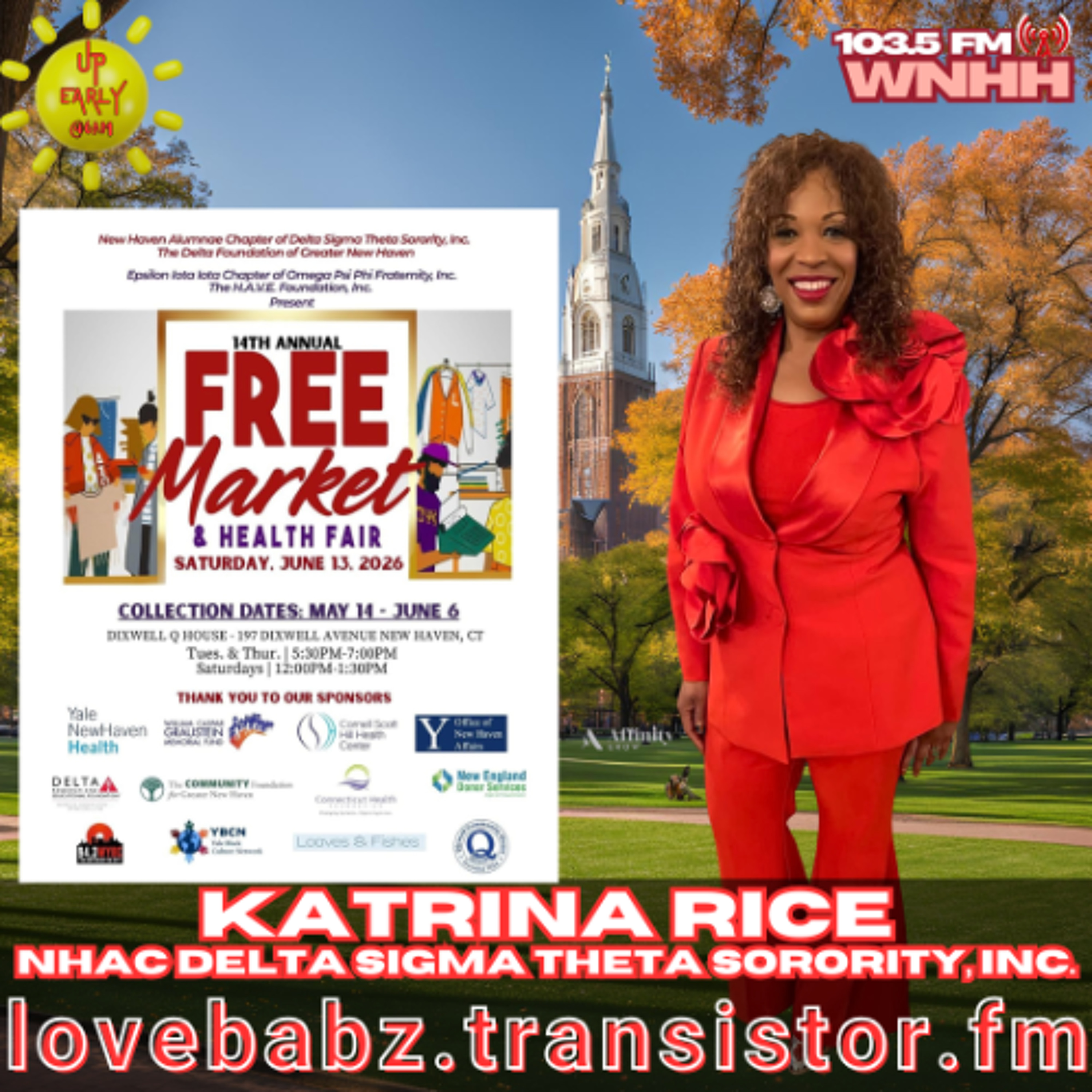 Up Early! LoveBabz LoveTalk:  Katrina Rice episode artwork