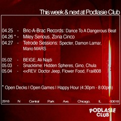 This week & next at Podlasie Club [04.25 - 05.04]