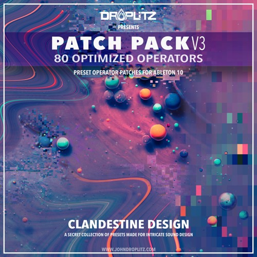 Patch Pack Volume 3- Clandestine Design