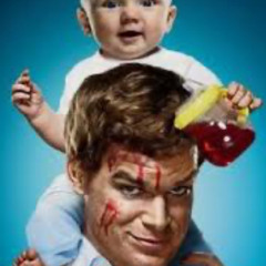 Dexter x dark side of the moon