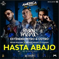 Hasta Abajo - Kevin Roldan X Brian Myers X Lyanno - Extended IntrOutro By Fabian Parrado DJ - 92 Bpm