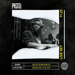PIZZI.LIVE @ DESCENDANTS: BROOKLYN 11.23