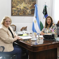 Mabel Yahuar-Carreras se reunió con la intendenta de Los Menucos