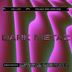 Jeremy Cheung live recording @ darkmetaz 宀 21122024