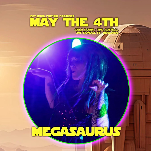 Psy-ence Fiction May the 4th Megasaurus