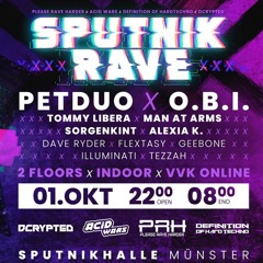 Illuminati @ Please Rave Harder / Sputnik Rave / Closing set / Oktober 2021