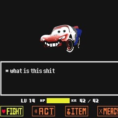 CARSTALE - sans lightening mcqueen is here oh god (pixar cars real gone x megalovania)