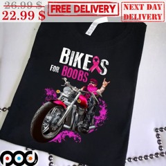 Bikers For Boobs Cancer Awareness Shirt